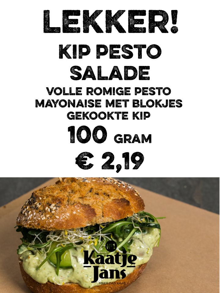 kip pesto salade